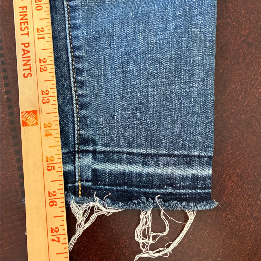 Levi's Distressed Blue 711 Skinny Jeans - Picture 8 of 8